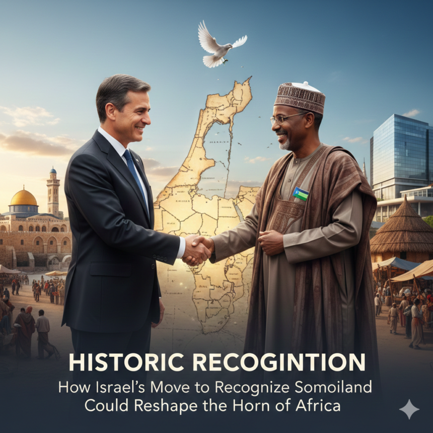 Historic Recognition: How Israel’s Move to Recognize Somaliland Could Reshape the Horn of Africa Historic Recognition: How Israel’s Move to Recognize Somaliland Could Reshape the Horn of Africa