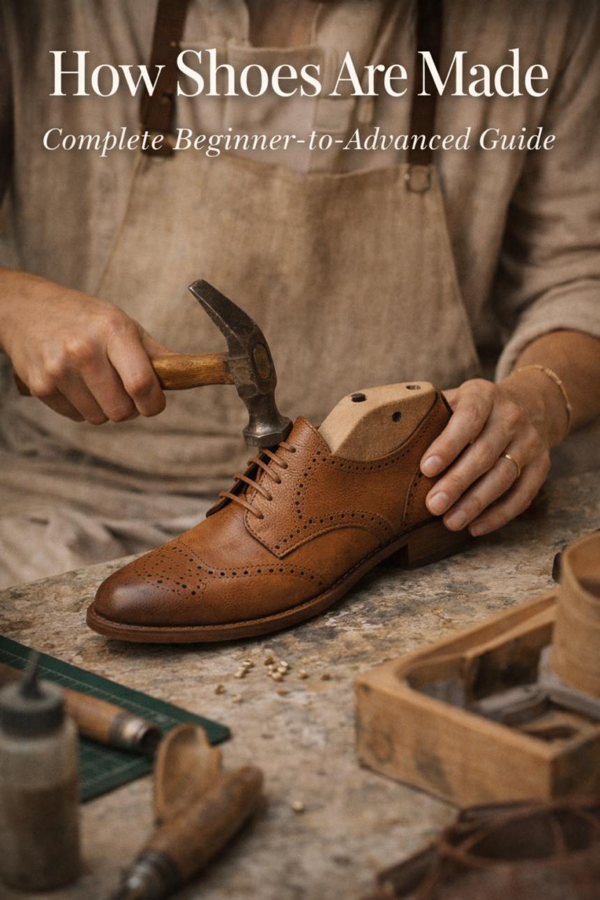 Ever Wondered How Shoes Are Actually Made? The Process Is Fascinating