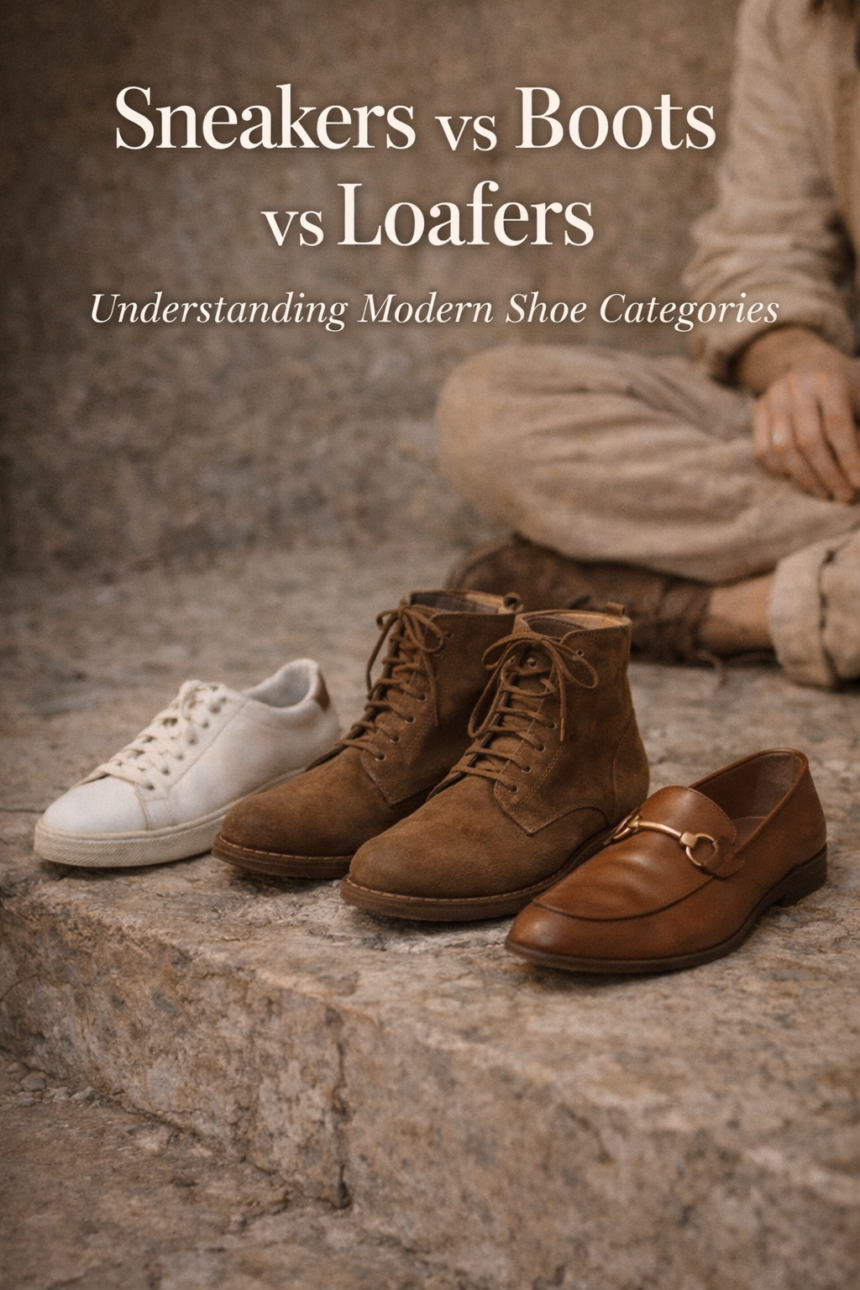 Sneakers, Boots or Loafers? The Real Difference Most People Miss