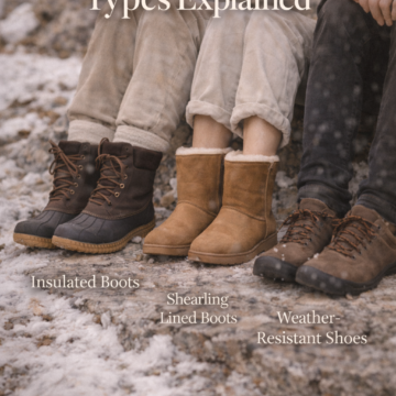 Winter Footwear Types Explained: Stay Warm Without Sacrificing Style