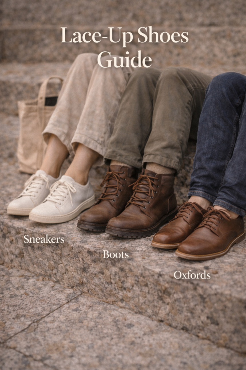 The Ultimate Lace-Up Shoe Guide for Modern Style Lace-Up Shoes Guide: Classic Styles That Never Go Out of Fashion
