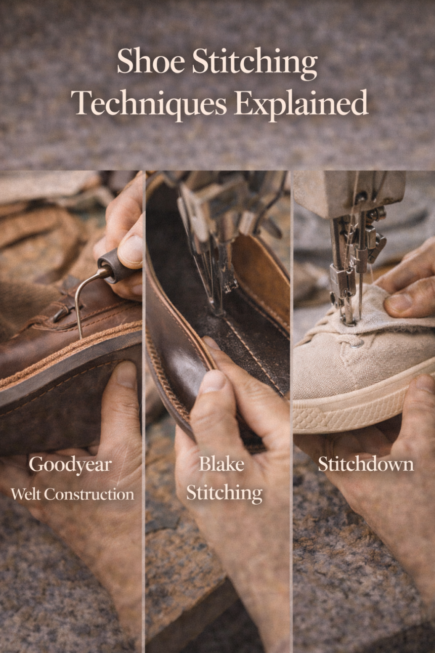 Most People Never Notice How Shoes Are Actually Stitched The Hidden Stitching That Decides How Long Your Shoes Last