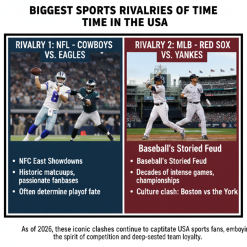 Biggest Sports Rivalries of All Time in the USA Biggest Sports Rivalries of All Time in the USA