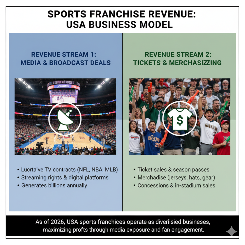 How Sports Franchises Generate Revenue in the USA