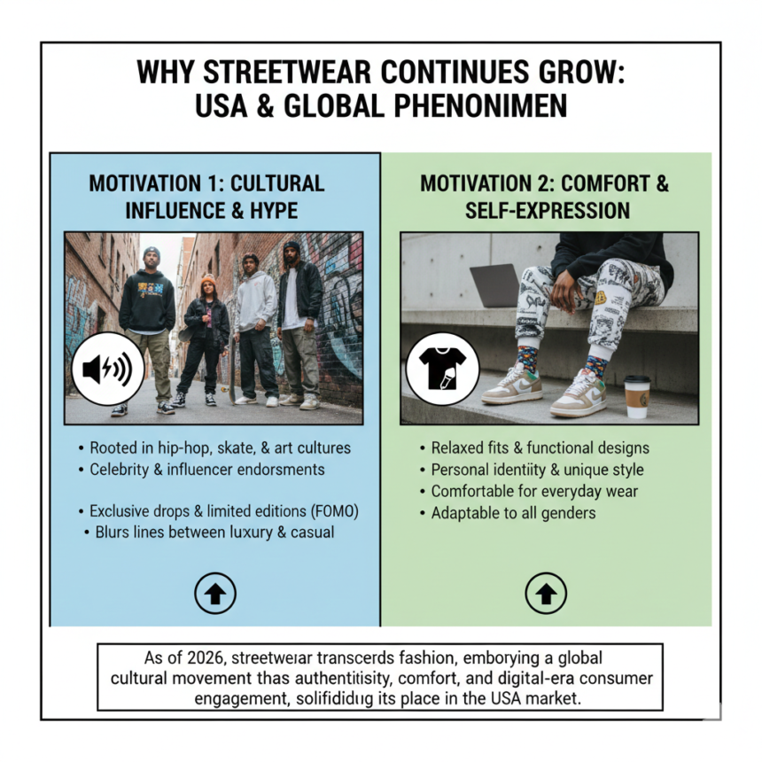 Why Streetwear Continues to Grow Globally (USA Focus)