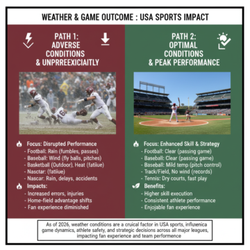 How Weather Conditions Affect Game Outcomes in the USA How Weather Conditions Affect Game Outcomes in the USA