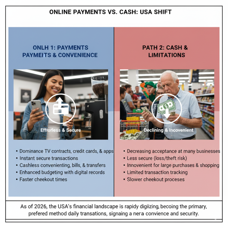 How Online Payments Are Replacing Cash in the USA