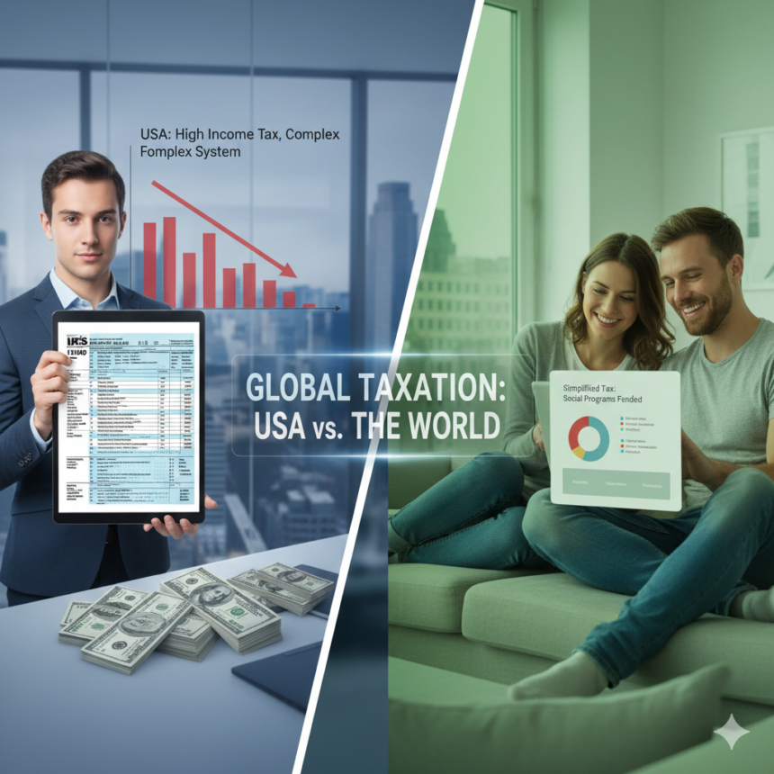 How Taxes Differ Across Developed Countries (USA Compared) How Taxes Differ Across Developed Countries (USA Compared)
