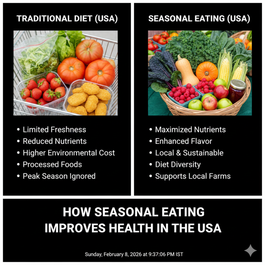 How Seasonal Eating Improves Health in the USA How Seasonal Eating Improves Health in the USA