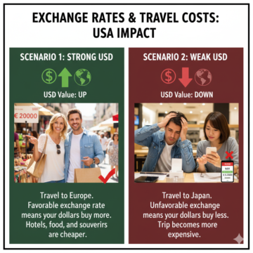 Impact of Exchange Rates on Travel Costs in the USA Impact of Exchange Rates on Travel Costs in the USA