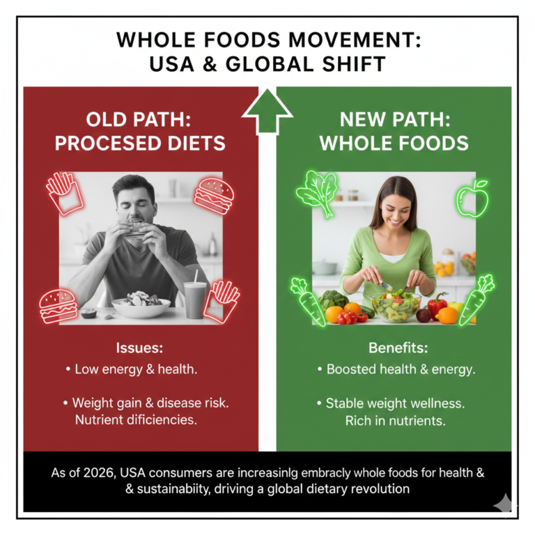 Global Shift Toward Whole Foods Explained (USA Perspective)