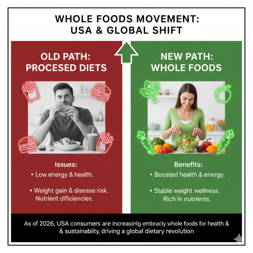 Global Shift Toward Whole Foods Explained (USA Perspective) Global Shift Toward Whole Foods Explained (USA Perspective)