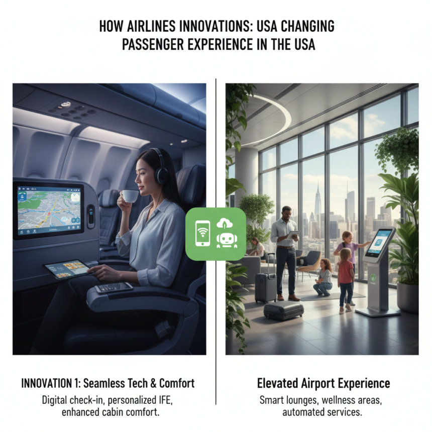 How Airlines Are Changing Passenger Experience in the USA
