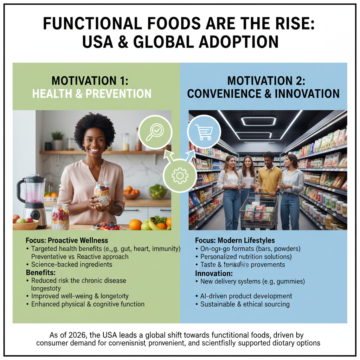 Rise of Functional Foods in Developed Countries (USA Focus)