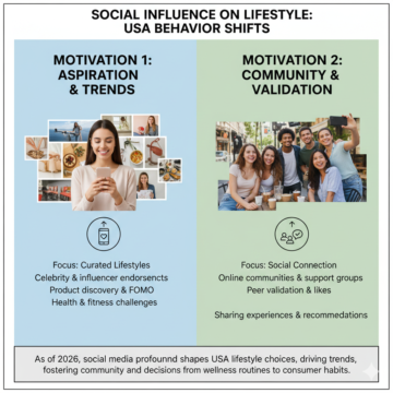 How Social Media Influences Lifestyle Decisions in the USA