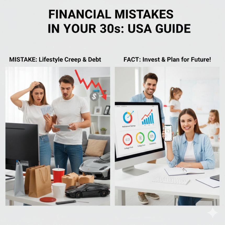 Financial Mistakes to Avoid in Your 30s (USA Guide)