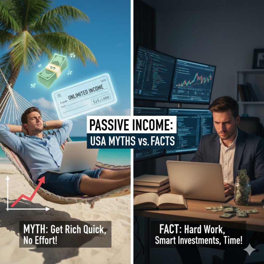 Passive Income Myths and Facts in the USA