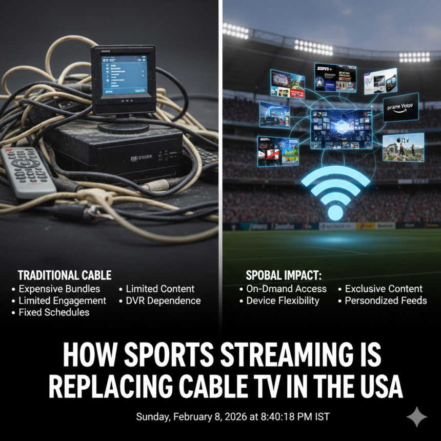 How Sports Streaming Is Replacing Cable TV in the USA