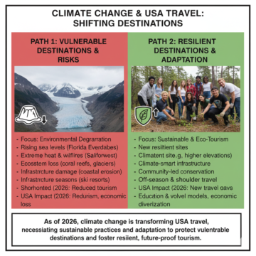 How Climate Change Is Affecting Travel Destinations in the USA How Climate Change Is Affecting Travel Destinations in the USA