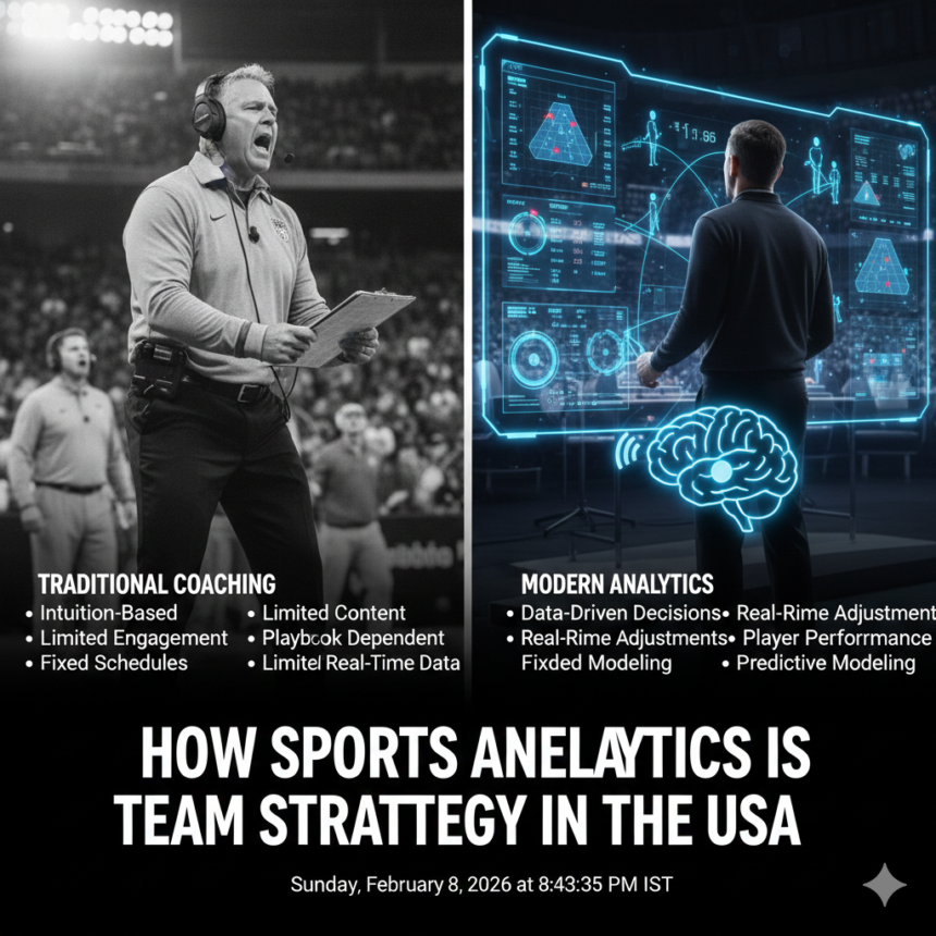 How Sports Analytics Influence Team Strategy in the USA How Sports Analytics Influence Team Strategy in the USA