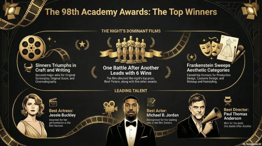 Oscars 2026 Winners: Complete List of Academy Award Winners Oscars 2026 Winners: Complete List of Academy Award Winners