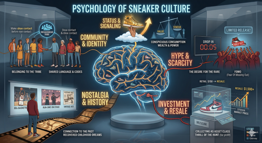Why Sneaker Culture Feels So Addictive (It’s Psychological)